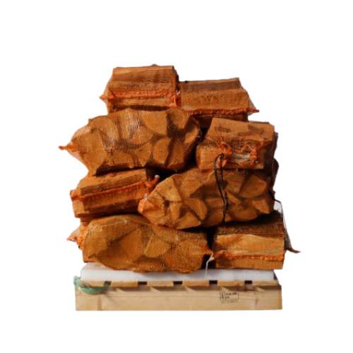 15 zakken gedroogd essenhout